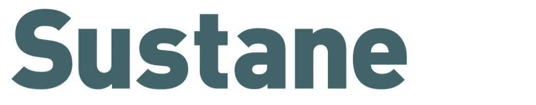 sustane logo with edge